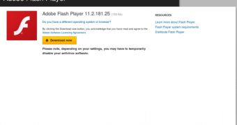 Beware of fake Adobe Flash Player websites