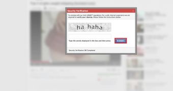 Fake CAPTCHAs Fool Users into Posting Comments