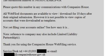 Companies House warns of scam emails