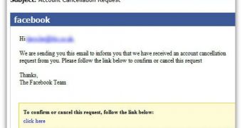 Fake Facebook “Account Cancelation Requests” Lead to Malware