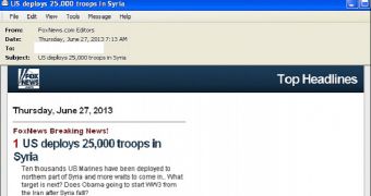 Fake Fox News Emails About US Military Action in Syria Spread Malware