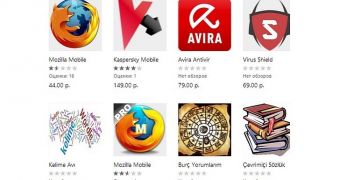 Fake apps on Windows Phone Store