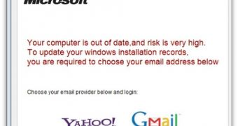 Fake Microsoft Emails Designed to Phish Out AOL, Yahoo!, Gmail Credentials