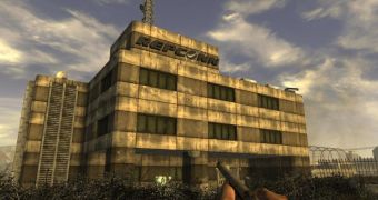 The Repconn headquarters in Fallout: New Vegas