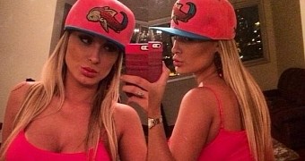 Andressa Urach was left with holes in her thighs after the fillers rotted the tissue