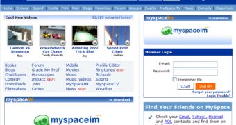 The official site of MySpace