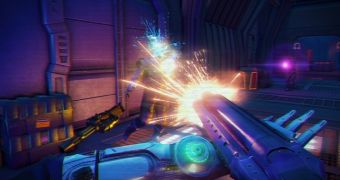 Blood Dragon is a vibrant game