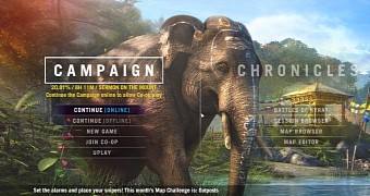 Far Cry 4 main menu
