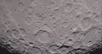 This is a snapshot from the first GRAIL MoonKAM video of the far side of the Moon