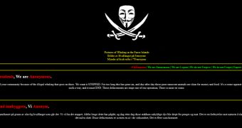 Website defaced by Anonymous hacker as part of OpHarpoon
