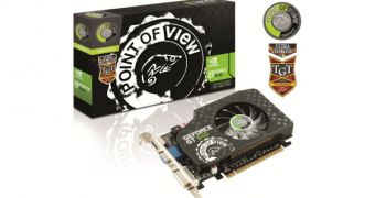Fast Single-Slot Nvidia GeForce GT 640 Ultra Charged Video Card by Point of View