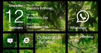 Windows Phone live tiles