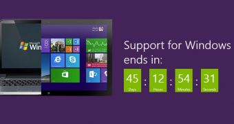 Windows XP support will end in April