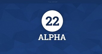 Fedora 22 Alpha promo
