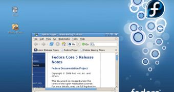 Fedora Core 5 desktop