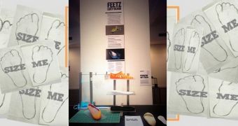 Feetz booth picture at 3D PrintShow