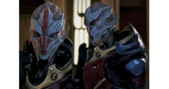 Mass Effect 3: Omega's Female Turian