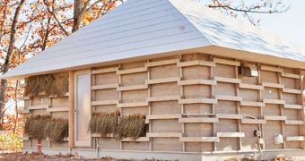 Prototype home developed by design students at Japan's Waseda University