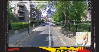 The Don't Go Zombie game incorporates Google Street View