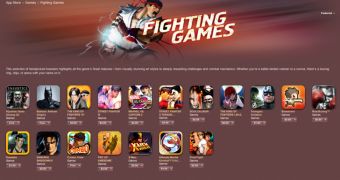 Fighting Games section