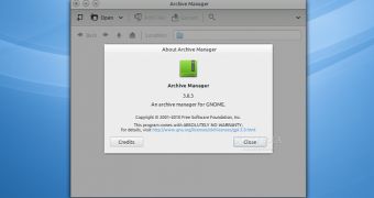 File Roller 3.8.3 stable on Arch Linux