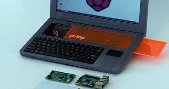 Final Raspberry Pi 3D Printed Laptop Completed