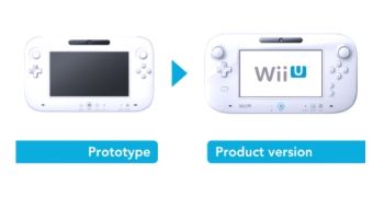 The old and the new Nintendo Wii U GamePad