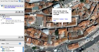 Street address in Google Earth