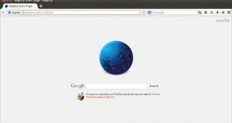 Firefox 28 with the Australis interface