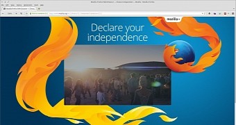 Main window in Firefox 33.1