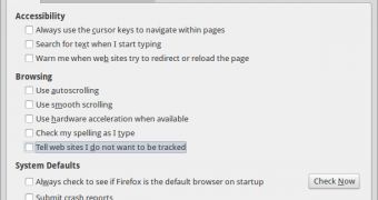 The "do not track" option in Firefox 4.0 Beta 11