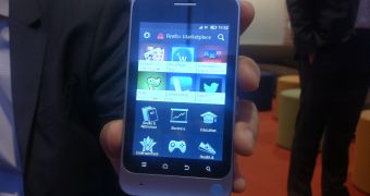Firefox OS on a ZTE device