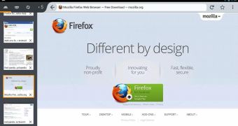 Firefox for Android (screenshot)