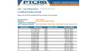PTCRB screenshot