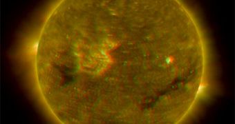 3-D image of the Sun