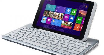 Acer Iconia W3 features an 8-inch screen and runs Windows 8