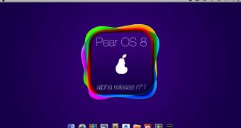 Pear OS 8 Alpha 1
