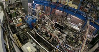 This is the ASACUSA experiment at CERN