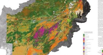 First Broad Hyperspectral Map of Afghanistan Compiled