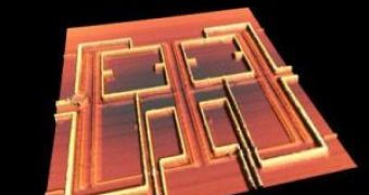 Superconducting rings on a chip.