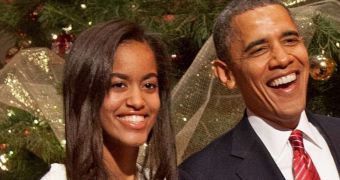 Malia Obama is made to fetch coffee on her first job as a production assistant