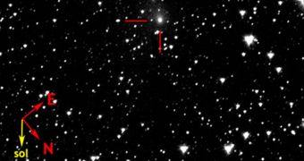 September 5 image of the comet Hartley 2, as seen by the Deep Impact spacecraft