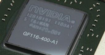 Nvidia GeForce GTX 550 Ti core, dubbed GF116-400