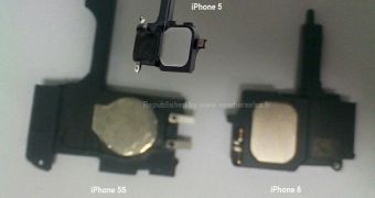 Leaked iPhone parts