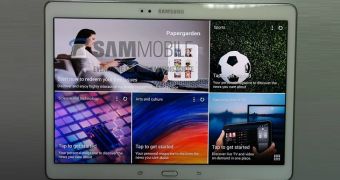 Samsung Galaxy Tab S shown in first live pics