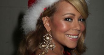 Mariah Carey is shooting video for “All I Want for Christmas” with Justin Bieber