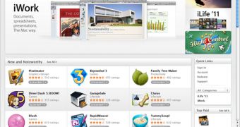 Mac App Store gallery