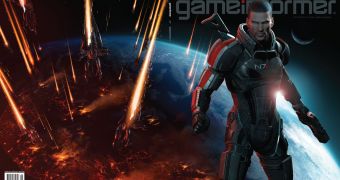 The Mass Effect 3 Game Informer cover
