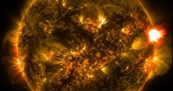 NASA image shows the first massive solar flare of 2015