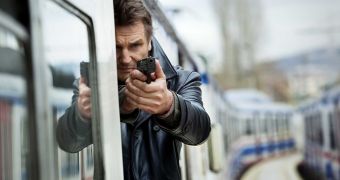Liam Neeson takes aim in first official still from “Taken 2”